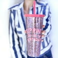 thumbnail image 5 of Packed Party 'Sippin' like It's My Birthday' Pink Plastic Tumbler 22 oz, Everyday, 5 of 9