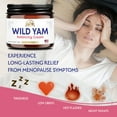 thumbnail image 2 of Wild Yam Cream Organic, Moisturizing Body Cream for Women, Plant-Based Skincare Cream, 3.5 oz (100 g), 2 of 8