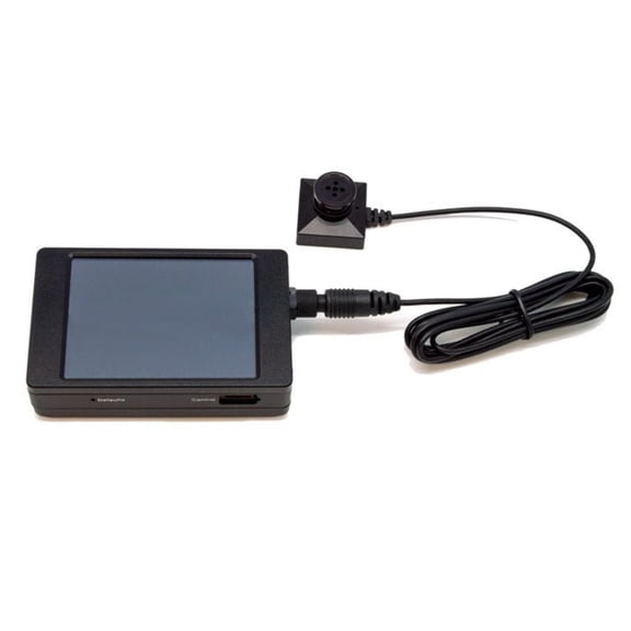 Compact Button Camera Set with DVR