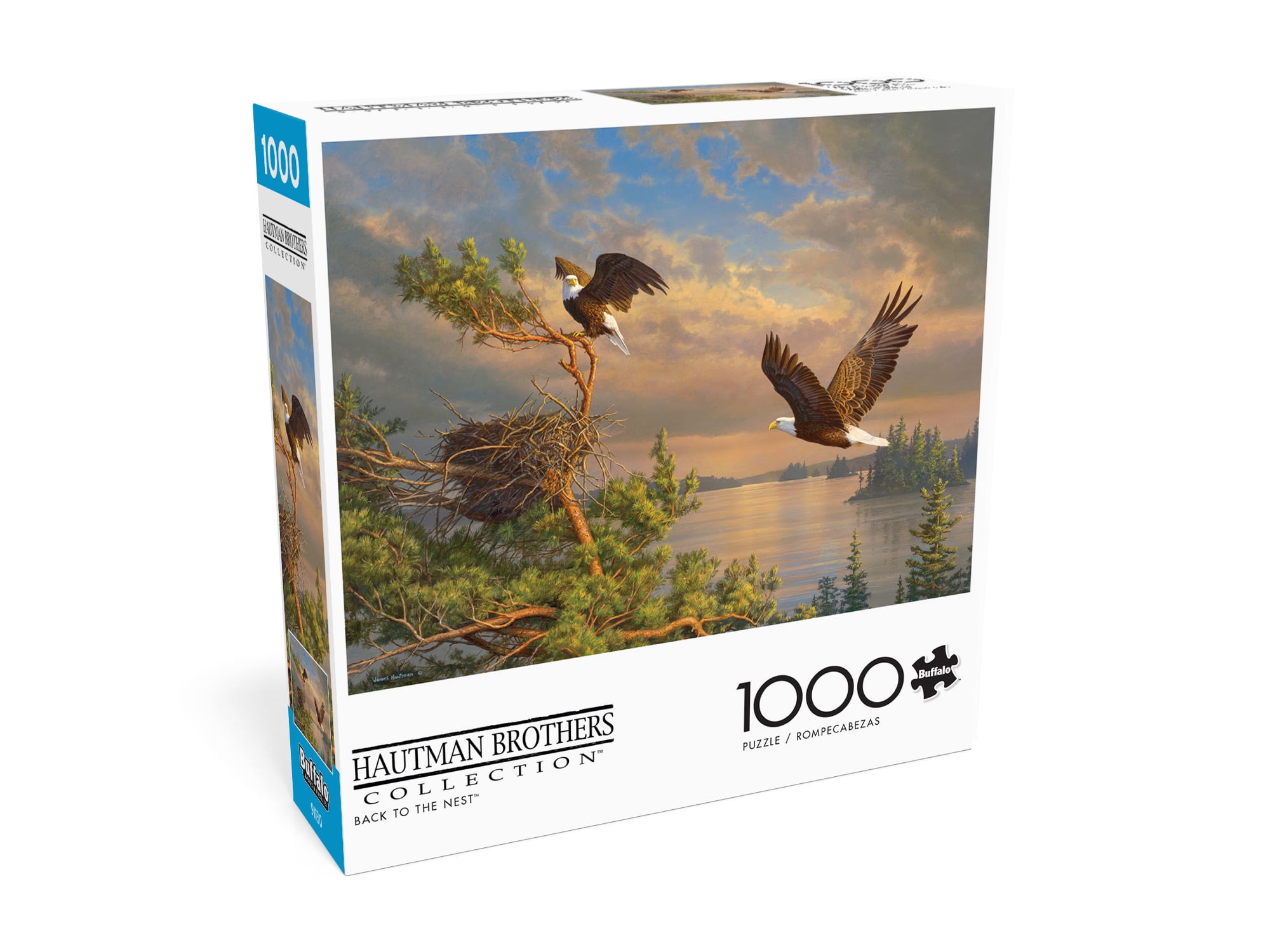 Buffalo Games 1000-Piece Hautman Brothers Back To The Nest Interlocking Jigsaw Puzzle