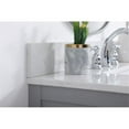 thumbnail image 4 of 36 inch single bathroom vanity in gray with backsplash, 4 of 8
