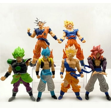 FELICIA Stretchable Kids Action Figure Sets, Red, 7 in, 6 Piece