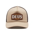 thumbnail image 2 of Deus ex machina American Twin Trucker Cap Tobacco DMA207534, 2 of 5