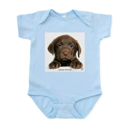 

CafePress - Chocolate Labrador Retriever Puppy 9Y270D 050 Infa - Baby Light Bodysuit