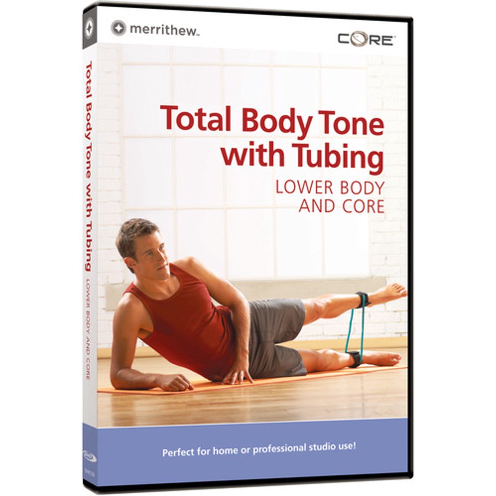 Total Body Toning With Tubing Lower Body and Core (DVD)