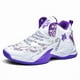 thumbnail image 1 of BINQER Zapatillas de baloncesto de caña alta for niños, zapatillas acolchadas con soporte transpirable for entrenamiento deportivo juvenil., 1 of 5