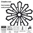 thumbnail image 3 of Silicone Trivet Mat Set For Hot Dishes,pots And Pans, Kitchen Hot Pads For Countertop And Tab, 3 of 4