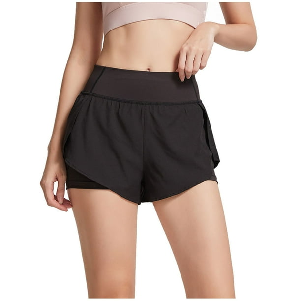 WOCLEILIY WOCLEILIY QuickDrying Yoga Shorts Women'S High Waisted