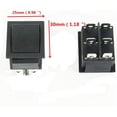 thumbnail image 3 of FrostHike 6volt 12volt Accelerator Foot Pedal Reset-Control Switch ,for Kids Ride On Cars ，Electric car Gray 6-pin Socket Replacement Parts, 3 of 4