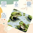 thumbnail image 3 of Frog Square Gaming Mousepad Desk Mat Non-Slip Rubber Bottom Printed 8.3x9.8 Inch Suitable for Office and Gaming, 3 of 6