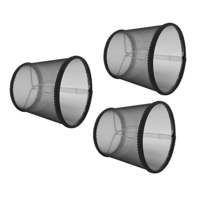 Lamp Shade Bedside Decoration Easy To Install Table Lamp Shade Black Transparent For Bedroom For E14 Bulb ANGGREK Otros