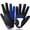 Blue, variant on Unisex Full Finger Cycling Gloves - Anti-Slip, Shock Absorbing, Breathable Touch Screen Gloves for Mountain Biking