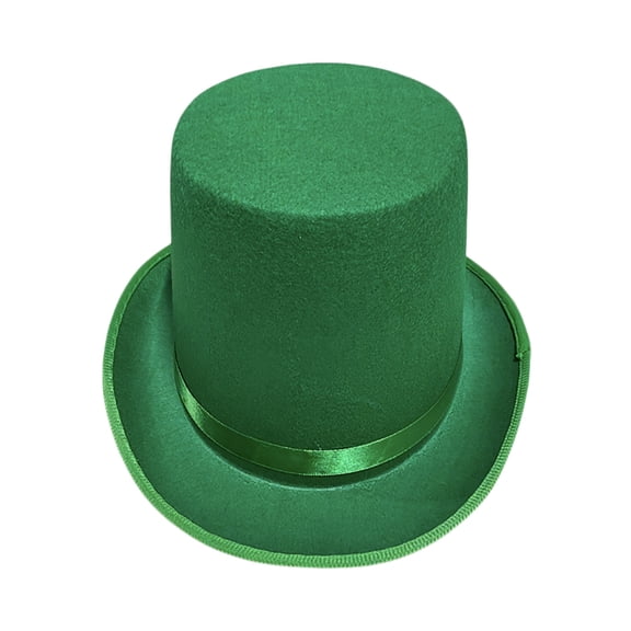 MIASHUI Stylish Top Hat for Stage Performances Party Events and Casual Accessories Green,S