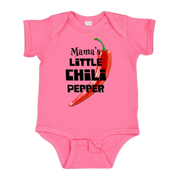 Inktastic Mama's Little Chili Pepper Boys or Girls Baby Bodysuit