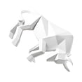 thumbnail image 1 of Destyer Resin Exquisite Craft Bull Statue Sculpture Symbol Of Fortune And Courage Gift For House Warming white, 1 of 6