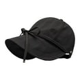 thumbnail image 1 of Sombrero de pescador, sombrero de pescador de verano portátil para pesca, viajes, mochilerismo al aire libre, Negro, 1 of 9