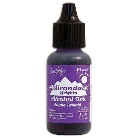 - Alcohol Ink Bright Purple Twilight .5Oz Bottle Dye