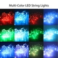thumbnail image 2 of 2/1Pcs LED Strip Lights, 16ft/32ft 50LED Battery Powered Multi Color Copper String Lights, Waterproof IP44 Decor Fairy String Lights with Remote Control for Outdoor Garden Indoor Bedroom, 2 of 7