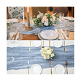 thumbnail image 2 of 15Pack Table Runner Gauze Cloth Boho Table Runner Table Runner for Wedding Birthday Party Shower Reception Table DéCor, 2 of 7