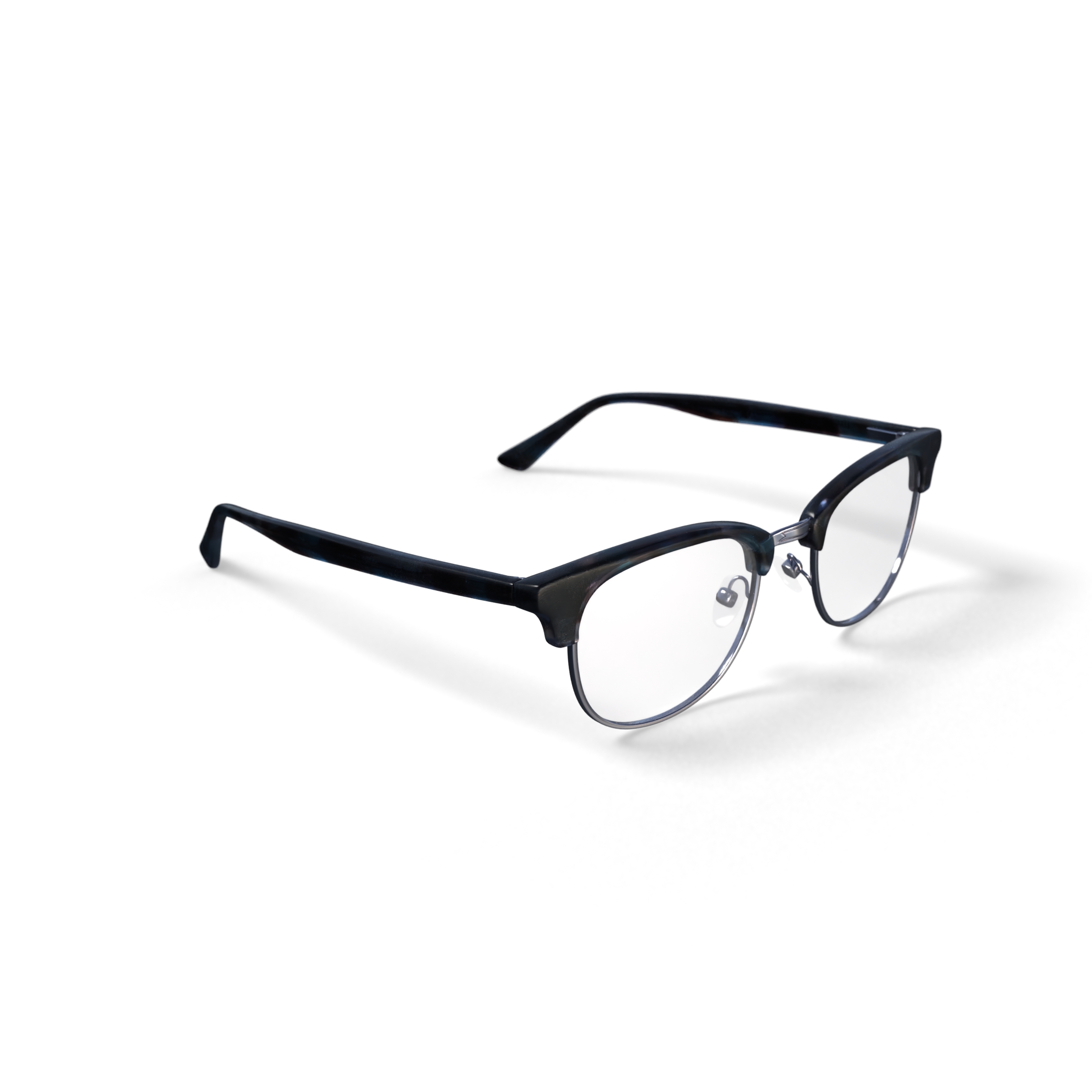 Hurley Women's Sandy Prescription Eyeglasses with Case, Blue Tortoise
