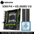 thumbnail image 2 of MOUGOL X99 Gaming Motherboard Set with Intel Xeon E5 2680 V3 CPU & Dual Channel DDR4 8Gx2 2133MHz ECC RAM M.2 for Computer Combo, 2 of 4