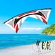 thumbnail image 5 of Cometa deportiva de cuatro líneas profesional grande y resistente con asas, juego de líneas para fiestas Gris, 5 of 7