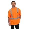 thumbnail image 5 of Canada Weather Gear Men’s High Visibility Safety Tee – Reflective Short Sleeve Work Shirt – Lightweight  Breathable, 5 of 11
