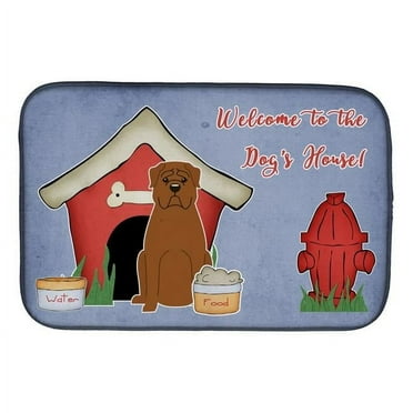 Carolines Treasures BB2827DDM Dog House Collection Dogue De Bourdeaux Dish Drying Mat