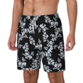 thumbnail image 2 of Balery Flower Mens Swim Trunks Swim Shorts for Men Quick Dry Inseam Beach Shorts with Compression Liner Pocket-XX-Large, 2 of 9
