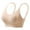 Beige, variant on Timegard Plus Size Bras for Women Adjustable Wide Strap Full Coverage Comfortable Daily Bra Lightweight