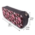 thumbnail image 3 of Lsque Rose Flowers Printed Big Capacity PU Leather Pencil Case Large Pencil Pouch Stationery Pen Bag Pencil Holder for Teen, 3 of 6