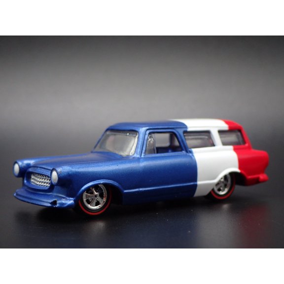 Open Box 1959 59 AMC RAMBLER WAGON RARE 1/64 SCALE COLLECTIBLE DIORAMA DIECAST MODEL CAR