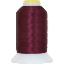 Threadart 60 Weight Micro Embroidery & Bobbin Thread - 1000m Spools - 30 Colors Available - Burgundy