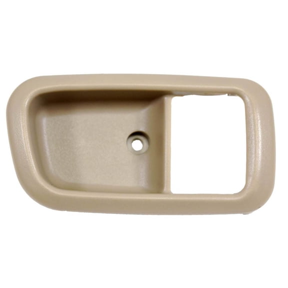 PT Auto Warehouse TO-2950E-2FR - Inner Interior Inside Door Handle Trim/Bezel, Beige (Fawn) - Regular/Access Cab, Passenger Side Front Fits select: 2005-2006 TOYOTA TUNDRA, 1997-2001 LEXUS ES