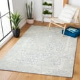 thumbnail image 2 of SAFAVIEH Metro Saranna Medallion Area Rug, Blue/Ivory, 6' x 6' Square, 2 of 8