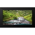 thumbnail image 2 of Pangea Images 14x9 Black Modern Framed Museum Art Print Titled - Waterfall in Santa Rosa de Cabal, Colombia (detail), 2 of 5