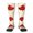 2 Black-2, variant on Womens Retro Canada Flag Art Country Knee High Socks Comfy Thermal Boot Long Socks