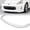 Painted White, variant on Stay Tuned Performance For 2013-2020 Nissan 370Z GT-Style Matt Black Front Bumper Splitter Spoiler Lip