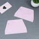 thumbnail image 4 of 20 piezas de masa de plástico raspador pastel crema de afeitar látigo corte raspador placa herramienta de pastelería espátula de cocina flexible multipropósito (rosa), 4 of 5