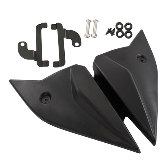 Accessories Side Panels Cover Guards Fairing for 2014-2018 FZ-09 2015 2016 2017 , Black