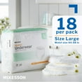 thumbnail image 3 of McKesson Classic Underwear, Incontinence, Light Absorbency, Large, 18 Ct, 3 of 10