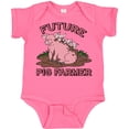 thumbnail image 3 of Inktastic Future Pig Farmer with Cute Pig Family Boys or Girls Baby Bodysuit, 3 of 5