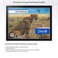 thumbnail image 2 of ArtToFrames 24x18 Inch - 61x46 CM Black Puzzle Frame for 300 piece Puzzles.1.13 Inch Custom Wood Puzzle Frames, Black - Comes with Economy Acrylic, 2 of 6