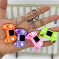 thumbnail image 2 of Playful Fruit Designs Gaming Keychain Creative Gamepad Keyring Lightweight PVC Key Holder Perfect For Accessories, 2 of 9