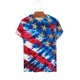 thumbnail image 5 of Tops para hombre, blusas y camisas de cuello redondo y manga corta para hombre Top estampado de manga corta para el Día de la Independencia para hombre Top/camisa de cuello redondo y manga corta para, 5 of 5