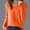 Orange, variant on Itsame Cardigan Sweater for Womens Knitted V-Neck Sweatershirt Long Sleeves Solid Color Sweatshirts White Size S