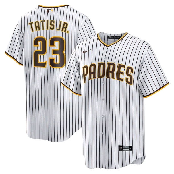Jersey bordado del jugador del equipo n. ° 23 Fernando Tatis Jr. Del sacerdote de San Diego de los hombres del béisbol americano