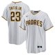 thumbnail image 1 of Jersey bordado del jugador del equipo n. ° 23 Fernando Tatis Jr. Del sacerdote de San Diego de los hombres del béisbol americano, 1 of 4
