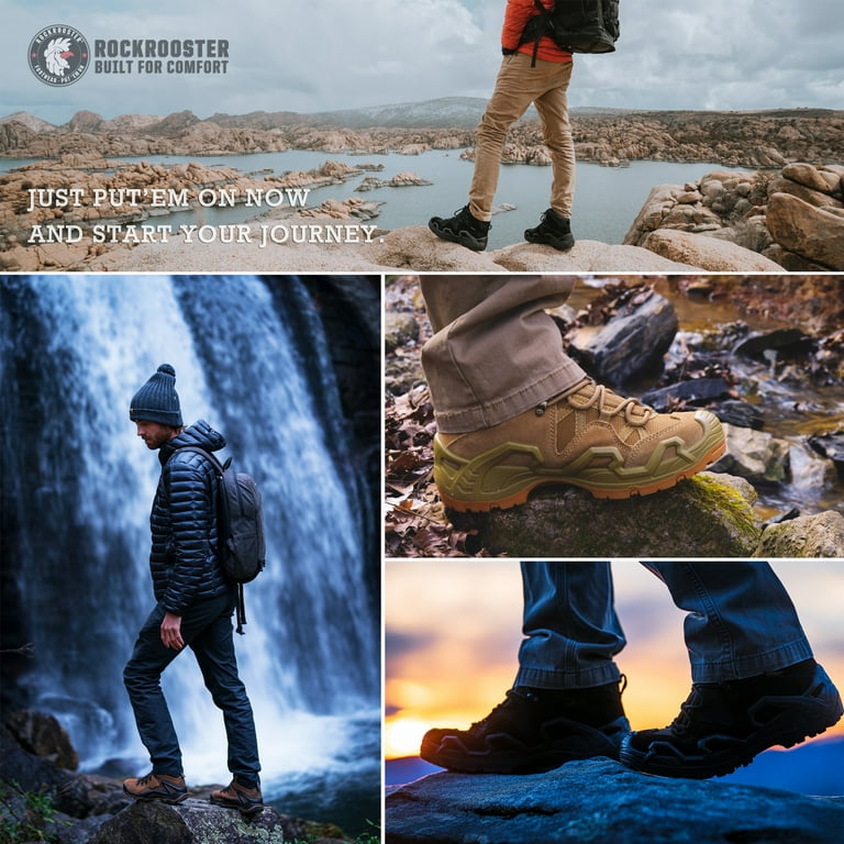 ROCKROOSTER Newland Hiking boots 100 Water Proof Work Boots for Man 6 inch Normal Width E KS5536 11