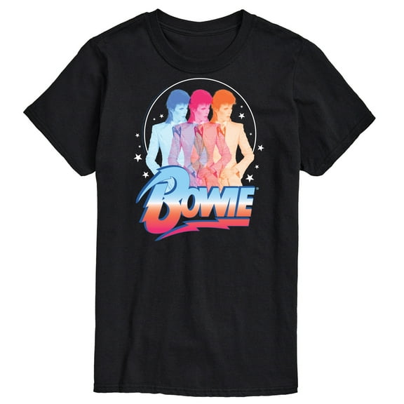 David Bowie - Bowie 3D - Men's Short Sleeve Graphic T-Shirt
